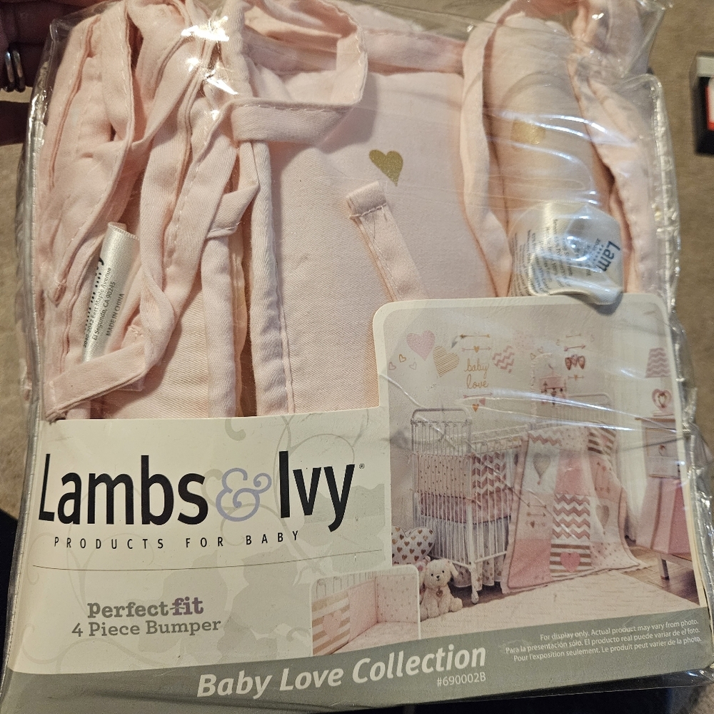 Lamb & Ivy Baby Love Collection Bumper